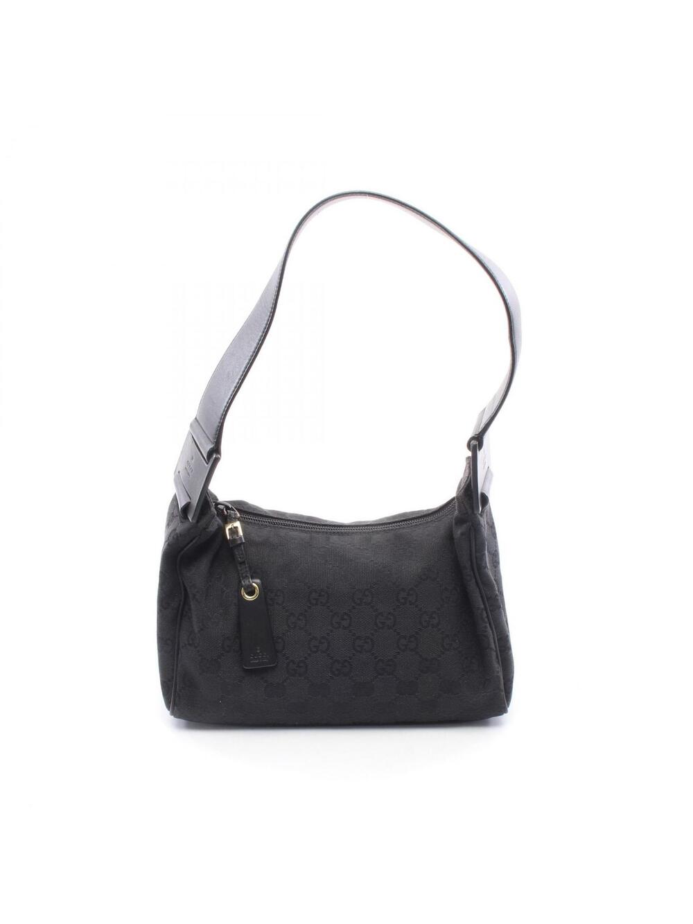 Gucci Gg Canvas Shoulder Bag Leather #284599G51B